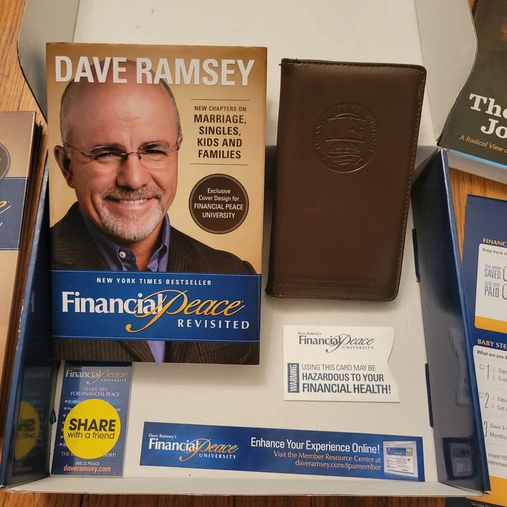 Dave Ramsey Financial Peace University Kit The Legacy Journey FPU Bundle Gift